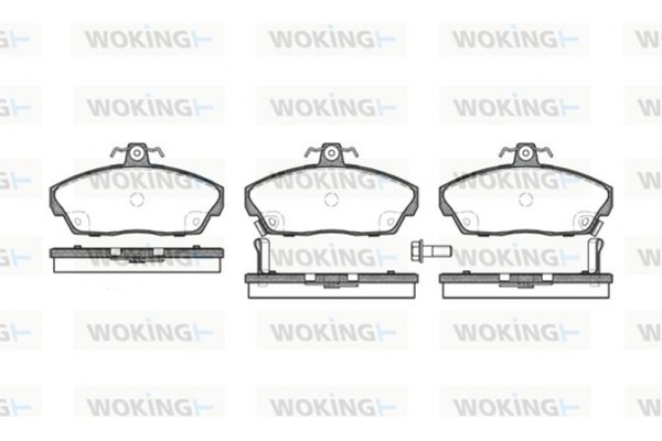 Woking Σετ τακάκια, Δισκόφρενα - P2373.02