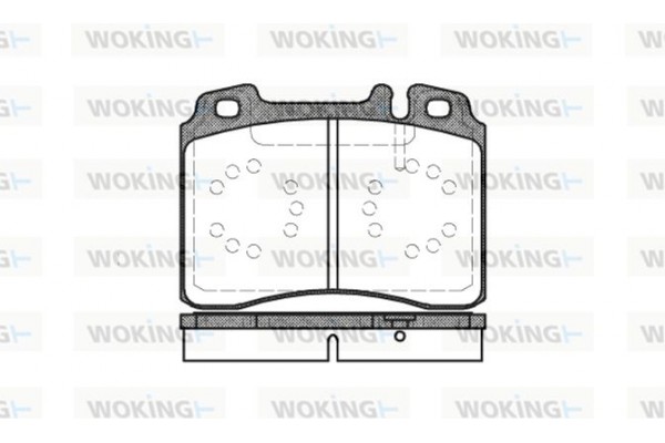 Woking Σετ τακάκια, Δισκόφρενα - P2793.00