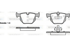 Woking Σετ τακάκια, Δισκόφρενα - P2813.70