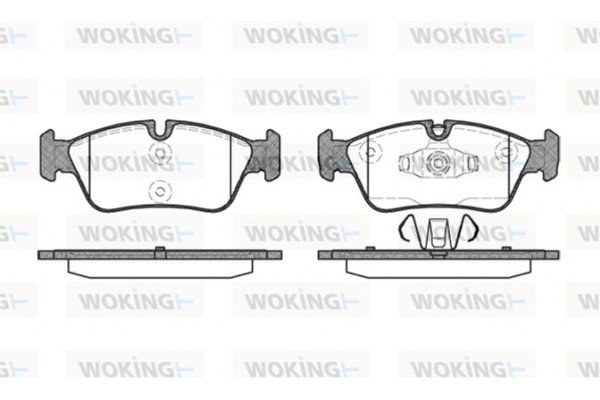 Woking Σετ τακάκια, Δισκόφρενα - P2843.60