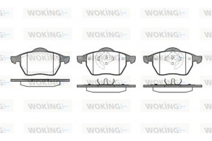 Woking Σετ τακάκια, Δισκόφρενα - P2903.01