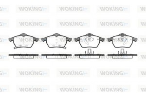 Woking Σετ τακάκια, Δισκόφρενα - P2903.32