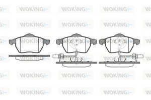 Woking Σετ τακάκια, Δισκόφρενα - P2903.52