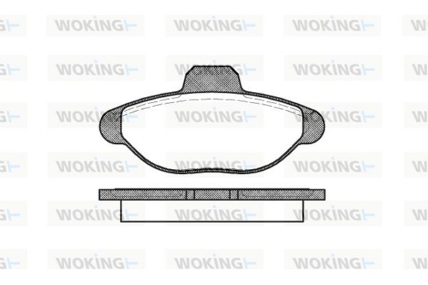 Woking Σετ τακάκια, Δισκόφρενα - P5143.00