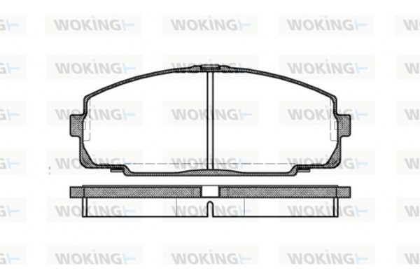 Woking Σετ τακάκια, Δισκόφρενα - P5213.00