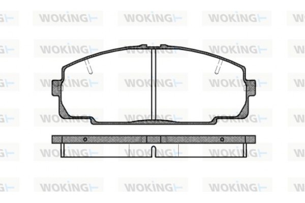 Woking Σετ τακάκια, Δισκόφρενα - P5213.20