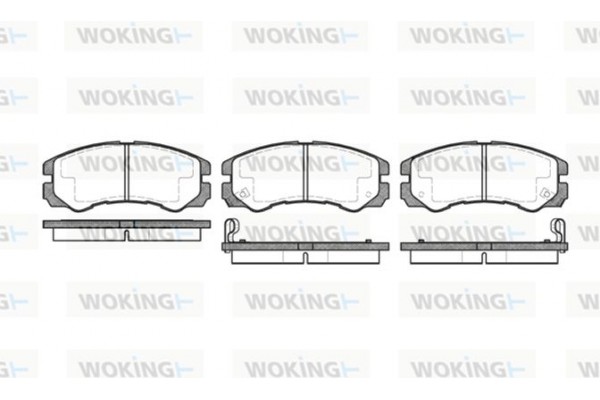 Woking Σετ τακάκια, Δισκόφρενα - P5253.02