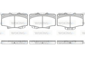 Woking Σετ τακάκια, Δισκόφρενα - P5293.14