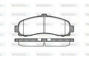 Woking Σετ τακάκια, Δισκόφρενα - P5313.10