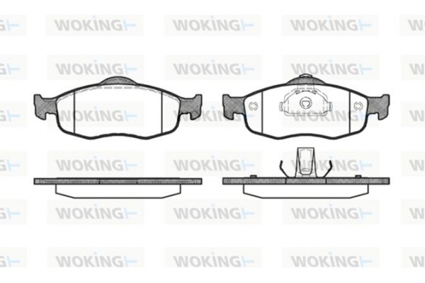 Woking Σετ τακάκια, Δισκόφρενα - P5323.00