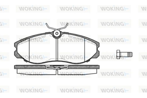 Woking Σετ τακάκια, Δισκόφρενα - P5623.00