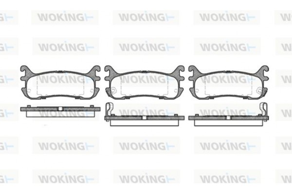 Woking Σετ τακάκια, Δισκόφρενα - P5793.02