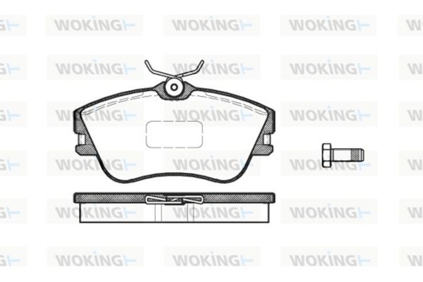 Woking Σετ τακάκια, Δισκόφρενα - P5803.00