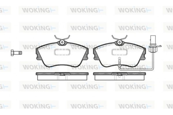 Woking Σετ τακάκια, Δισκόφρενα - P5803.21