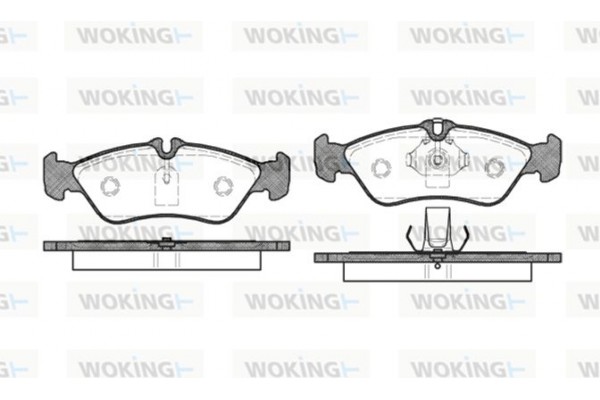 Woking Σετ τακάκια, Δισκόφρενα - P4803.00