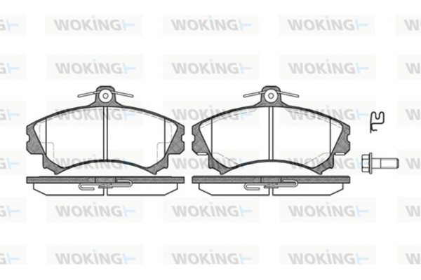 Woking Σετ τακάκια, Δισκόφρενα - P4903.02