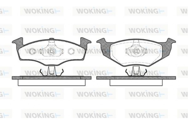 Woking Σετ τακάκια, Δισκόφρενα - P7093.10