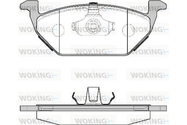 Woking Σετ τακάκια, Δισκόφρενα - P7333.00