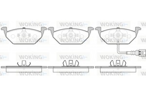 Woking Σετ τακάκια, Δισκόφρενα - P7333.41