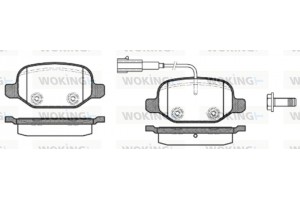 Woking Σετ τακάκια, Δισκόφρενα - P6273.02
