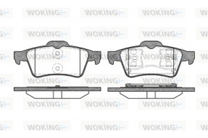 Woking Σετ τακάκια, Δισκόφρενα - P9423.00