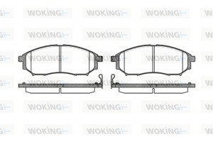 Woking Σετ τακάκια, Δισκόφρενα - P9523.14