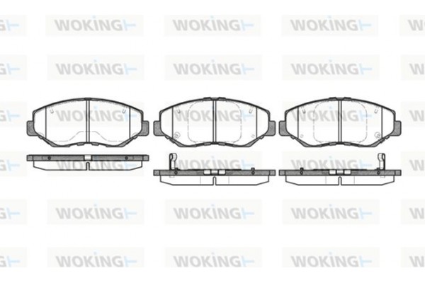 Woking Σετ τακάκια, Δισκόφρενα - P9993.00