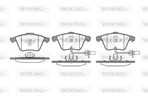 Woking Σετ τακάκια, Δισκόφρενα - P8643.12