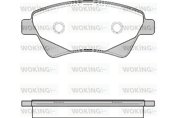 Woking Σετ τακάκια, Δισκόφρενα - P8763.20