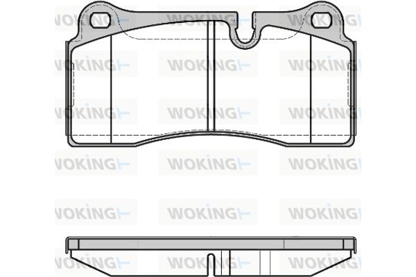 Woking Σετ τακάκια, Δισκόφρενα - P8833.40