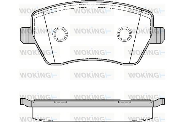 Woking Σετ τακάκια, Δισκόφρενα - P8873.00