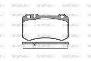 Woking Σετ τακάκια, Δισκόφρενα - P8933.00