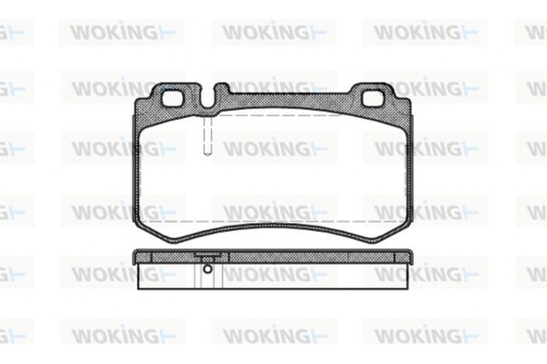 Woking Σετ τακάκια, Δισκόφρενα - P8933.00