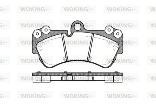 Woking Σετ τακάκια, Δισκόφρενα - P8943.00