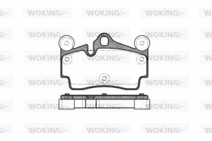 Woking Σετ τακάκια, Δισκόφρενα - P8963.00