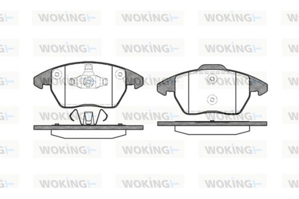 Woking Σετ τακάκια, Δισκόφρενα - P11303.10