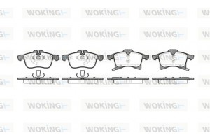 Woking Σετ τακάκια, Δισκόφρενα - P11363.02