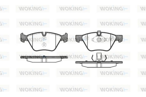 Woking Σετ τακάκια, Δισκόφρενα - P11523.00