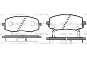 Woking Σετ τακάκια, Δισκόφρενα - P10333.12