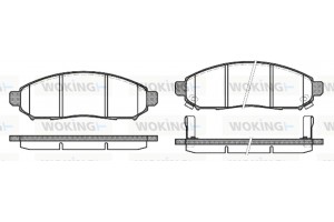 Woking Σετ τακάκια, Δισκόφρενα - P10623.12