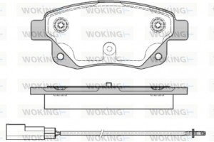 Woking Σετ τακάκια, Δισκόφρενα - P13523.01