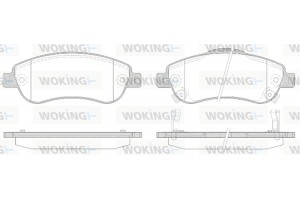 Woking Σετ τακάκια, Δισκόφρενα - P13893.02