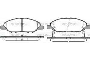 Woking Σετ τακάκια, Δισκόφρενα - P13933.02