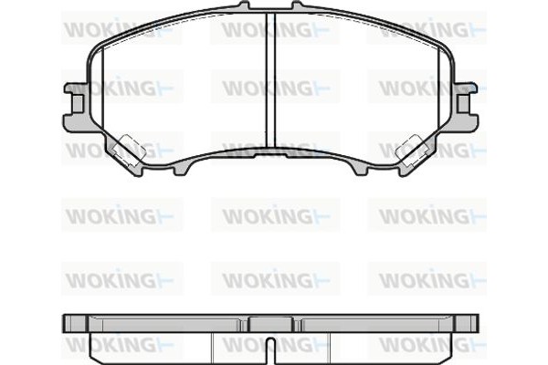 Woking Σετ τακάκια, Δισκόφρενα - P12183.22