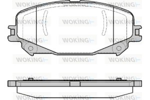 Woking Σετ τακάκια, Δισκόφρενα - P12183.30