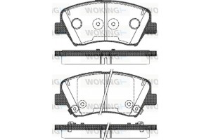 Woking Σετ τακάκια, Δισκόφρενα - P15123.32