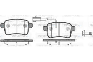 Woking Σετ τακάκια, Δισκόφρενα - P15503.02