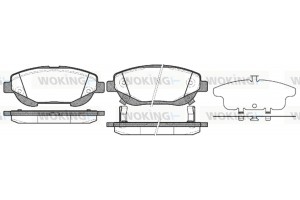 Woking Σετ τακάκια, Δισκόφρενα - P15533.02