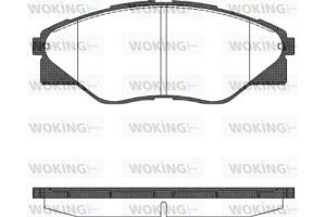 Woking Σετ τακάκια, Δισκόφρενα - P15663.00