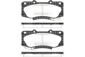 Woking Σετ τακάκια, Δισκόφρενα - P15683.04